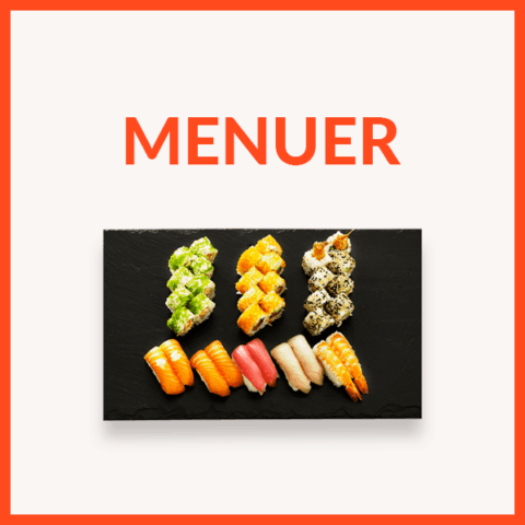 Sushi menuer
